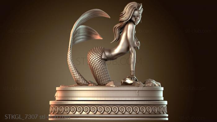 Статуэтки девушки Скотт Кэмпбелл Ариэль Стиль