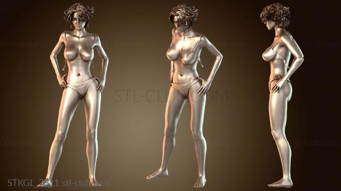 Статуэтки девушки Соблазнительная девушка модерн