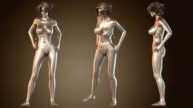 3D модель Соблазнительная девушка модерн (STL)