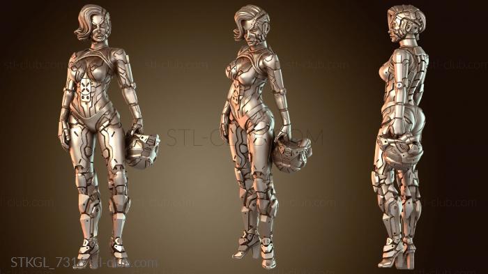 Статуэтки девушки Портрет Сельмы Бэнкс