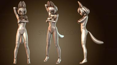 3D модель Персонаж Serval Kemono Friends (STL)