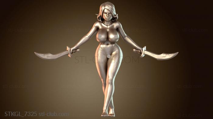 Статуэтки девушки Лидер сексуальных девушек-бандиток