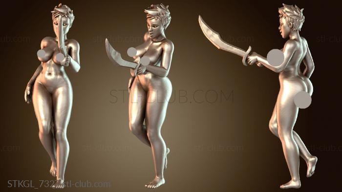 Статуэтки девушки Сексуальные девушки-бандитки смелые