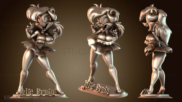 Статуэтки девушки Сексуальный мультяшный стиль Джули