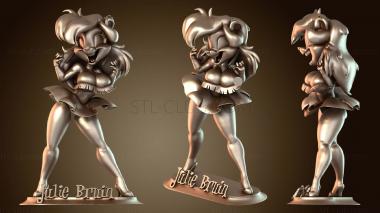 3D модель Сексуальный мультяшный стиль Джули (STL)