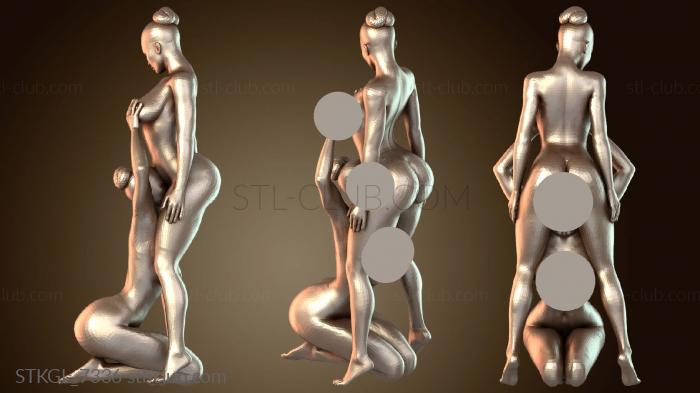 Сексуальная смелая девушка