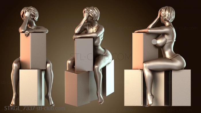 Сексуальная Девушка В Коробке