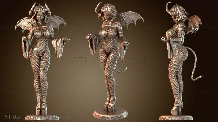 Классическая сексуальная статуэтка суккуба