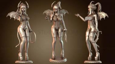 3D модель Вариант сексуальной фигурки суккуба (STL)