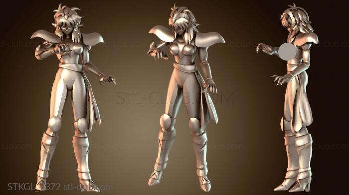 Статуэтки девушки Шайна Офиуко Воин