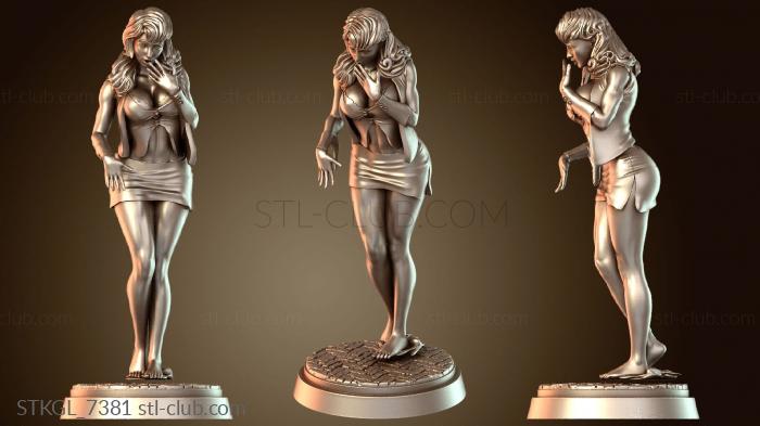 Статуэтки девушки Женщина-Халк Смелая