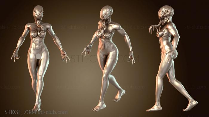 Статуэтки девушки Женщина-Веном Голодная Маска