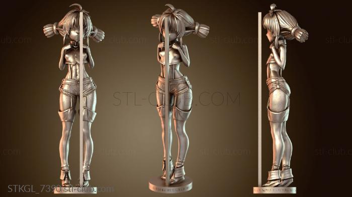 Статуэтки девушки Деталь Шерри Арм