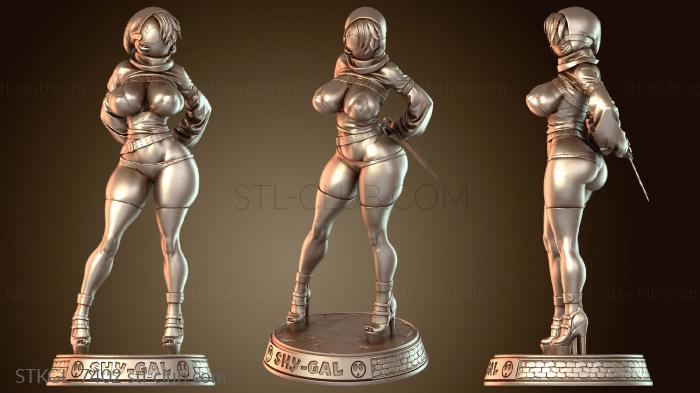 Статуэтки девушки Шигал Марио Ультра Толстый