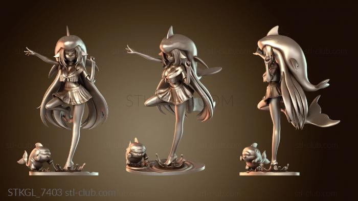 Статуэтки девушки Аватар Shilily Baby Orca