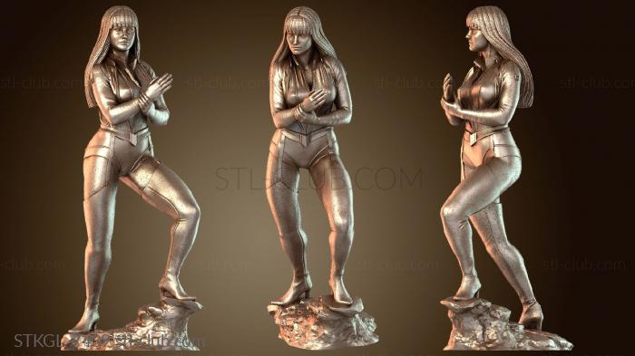 Статуэтки девушки Рука Шелкового Призрака Стражей