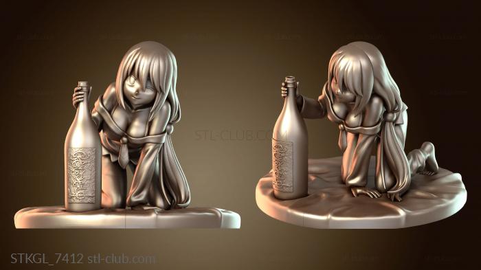 Статуэтки девушки Вариация Sin Aqua