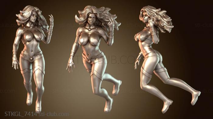 Статуэтки девушки Стиль Сингха Старфайр