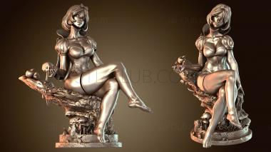 3D модель Белоснежное яблоко (STL)