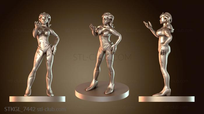 Статуэтки девушки Фигурка «Укус колдуна»