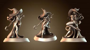 3D модель Миниатюра волшебницы (STL)