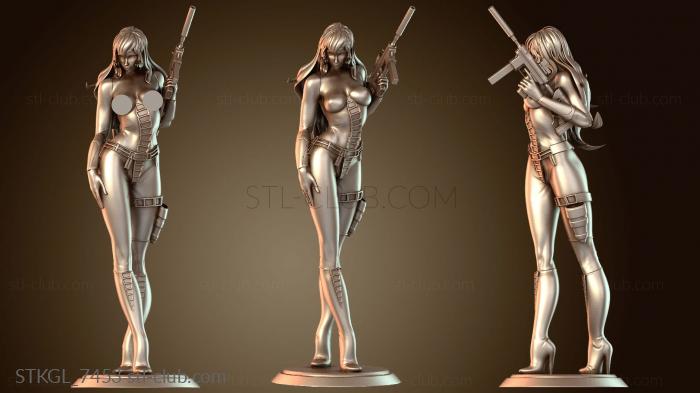 Статуэтки девушки Космическое приключение Кобра Джейн Ройал