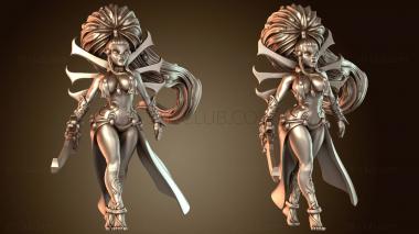 3D модель Поза космического эльфа (STL)