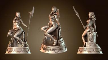 3D модель Космическая принцесса (STL)