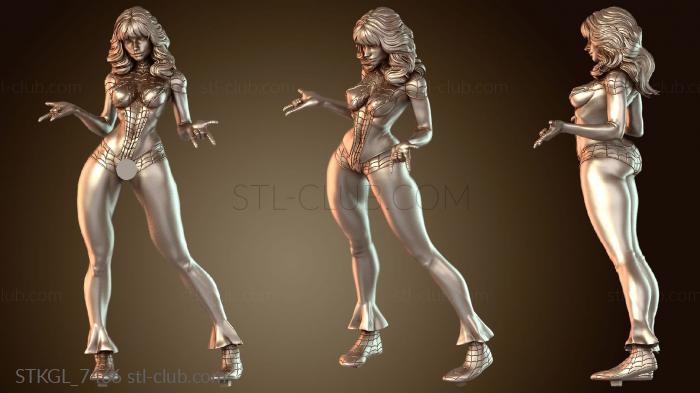 Статуэтки девушки Спиннерет Мэри Джейн NSFW