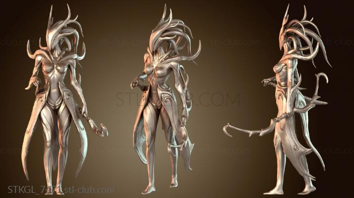 Статуэтки девушки Поза отдыха Сталкера 1