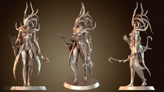 Статуэтки девушки Поза отдыха Сталкера 2