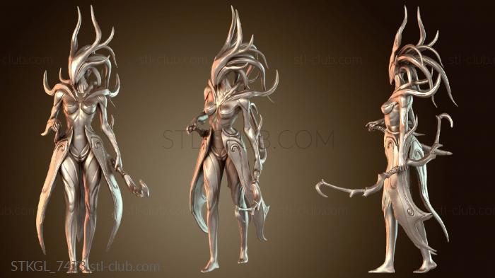 Статуэтки девушки Поза отдыха Сталкера 3