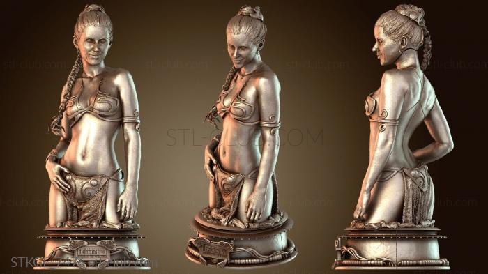 Статуэтки девушки Бюст Леи из «Звездных войн»