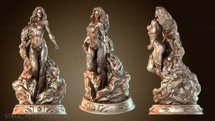 Статуэтки девушки Звездный огонь Цабер