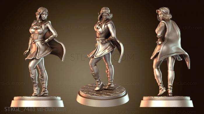 Статуэтки девушки Звездный свет