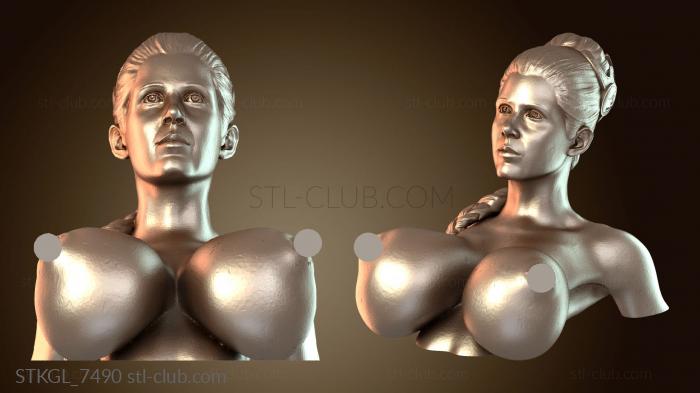 Статуэтки девушки Бюст Леи Органы из «Звездных войн» NSFW