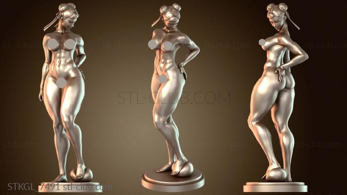 Статуэтки девушки Купальник Street Fighter NSFW