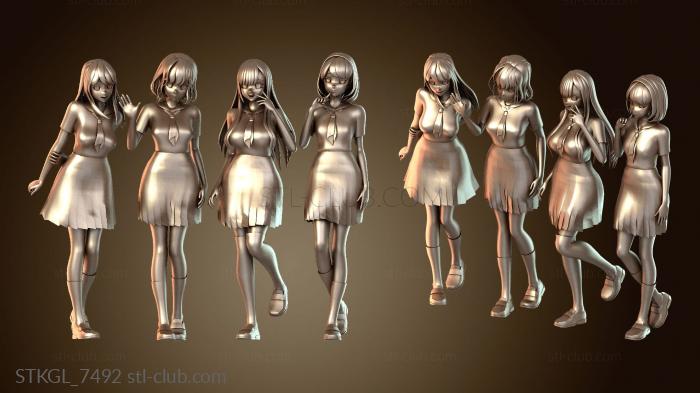 Статуэтки девушки Девушки-студентки