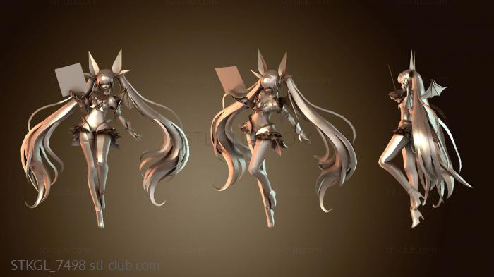 Статуэтки девушки Суккуб