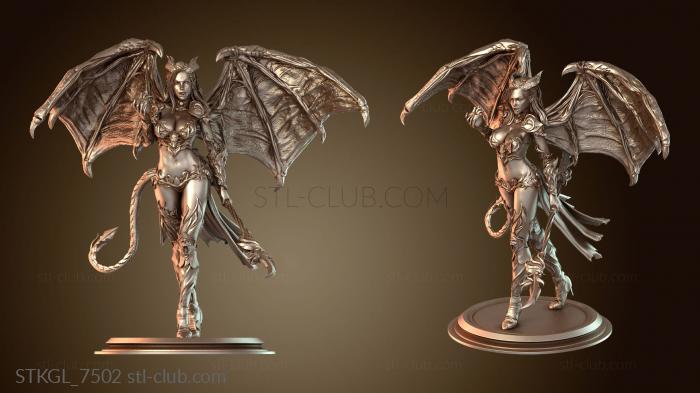 Статуэтки девушки Суккуб Однорукий