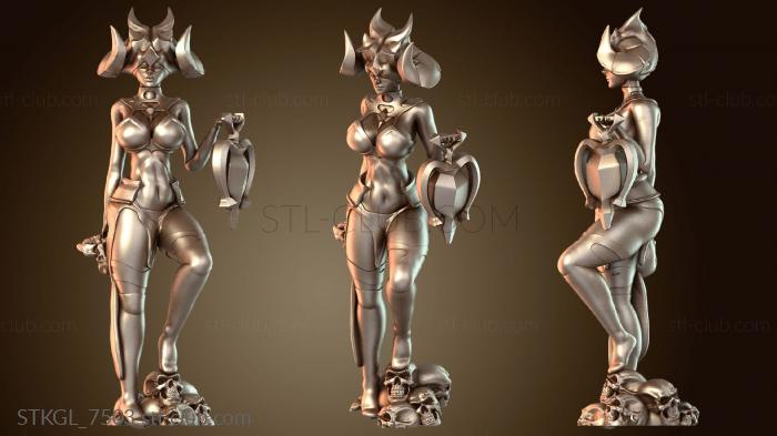 Статуэтки девушки Суккуб Серис