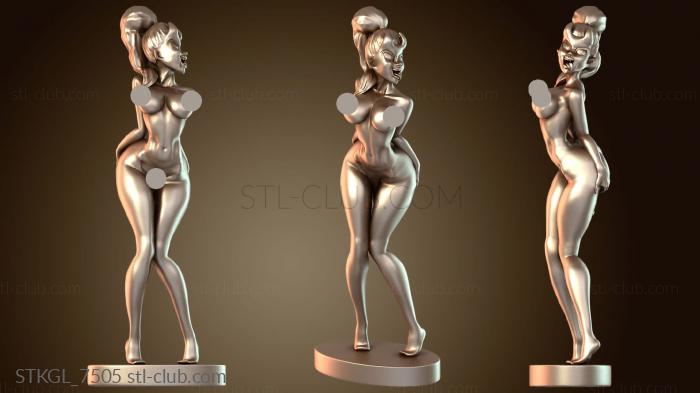 Статуэтки девушки Суккуб Сексуальный Транссексуал