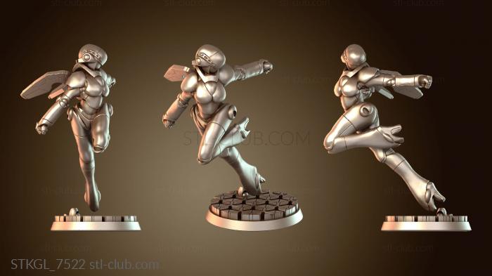 Статуэтки девушки Именная табличка Sylia Stingray