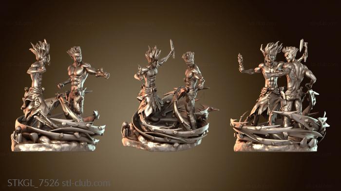 Статуэтки девушки Таки Армс