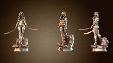 3D модель Высокая фигура в стиле (STL)