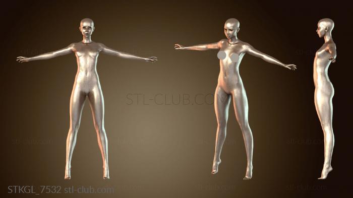 Статуэтки девушки Высокий стиль