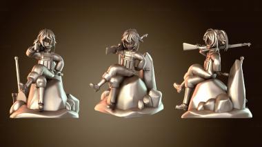 3D модель Таня фон Дегуречафф (STL)