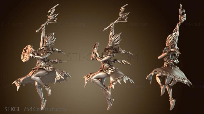 Статуэтки девушки Темпест — Мститель Бури