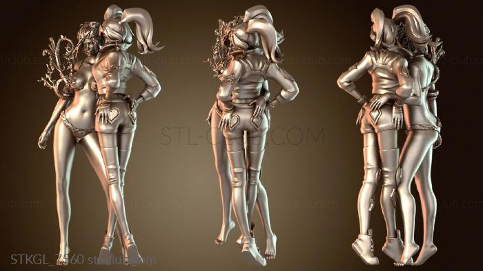 Статуэтки девушки Термин Харли