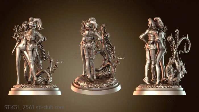 Статуэтки девушки Компиляция термина Harley